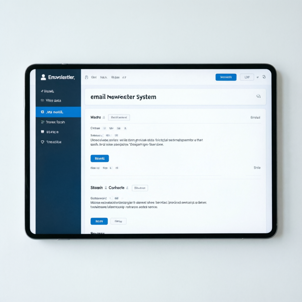 Email Newsletter